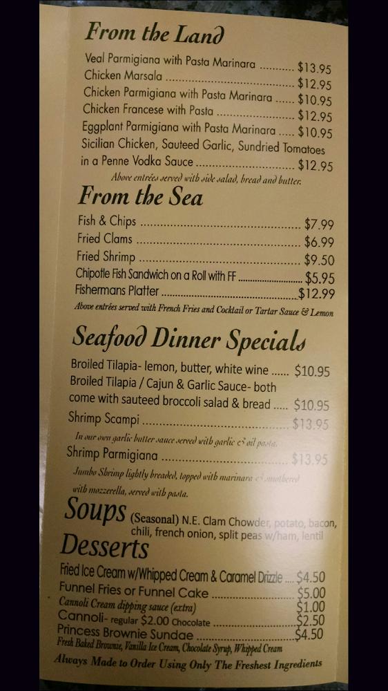 Dominick's Pizzeria Menu image 4
